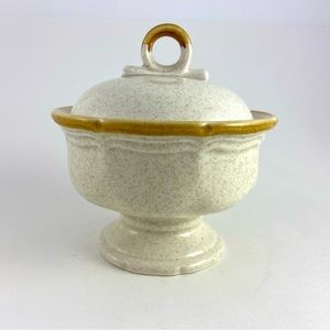 Vintage Mikasa Garden Club Sugar Bowl EC400 with Lid Made in Japan